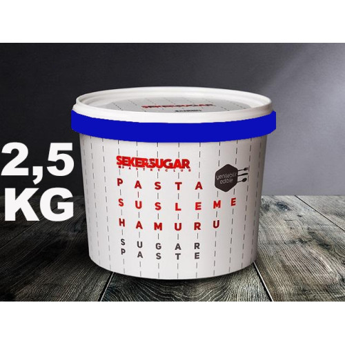 Şeker&Sugar Şeker Hamuru Lacivert 2,5 kg