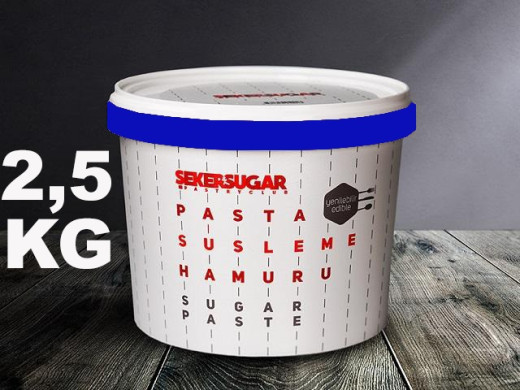 Şeker&Sugar Şeker Hamuru Lacivert 2,5 kg