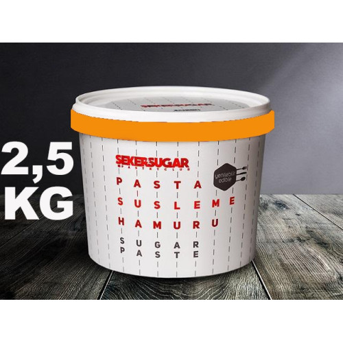Şeker&Sugar Şeker Hamuru Oranj 2,5 kg