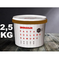 Şeker&Sugar Şeker Hamuru Kahverengi 2,5 kg