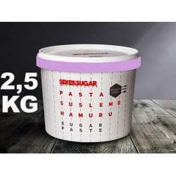 Şeker&Sugar Şeker Hamuru Lila 2,5 kg