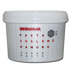 Beyaz Şeker&Sugar Şeker Hamuru 2,5 kg