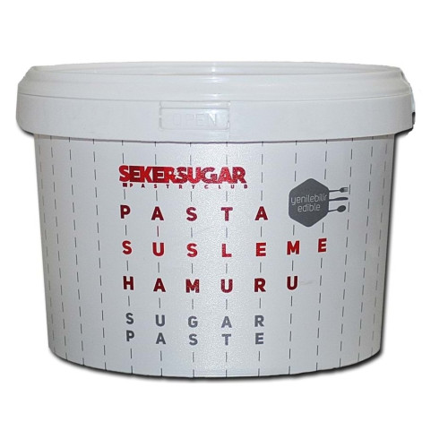 ***BEYAZ [ 2,5 KG ]- ŞEKER&SUGAR ŞEKER HAMURU