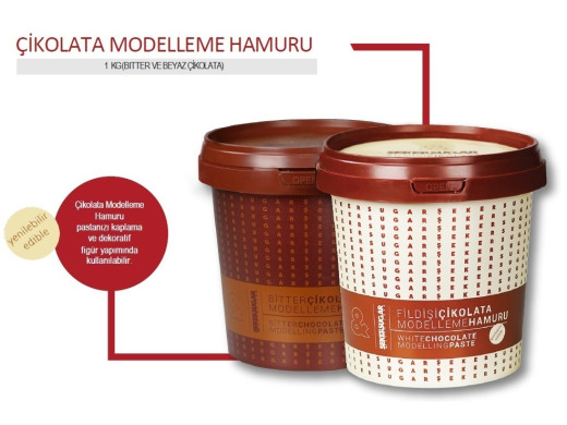 Şeker&Sugar Fildişi Model Hamuru 1 kg
