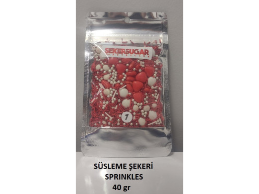 Ş&S Süsleme Şekeri Sprınkles 40 gr