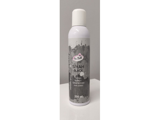 GUSTO SPREY BOYA - SİYAH [ 250 ML ]