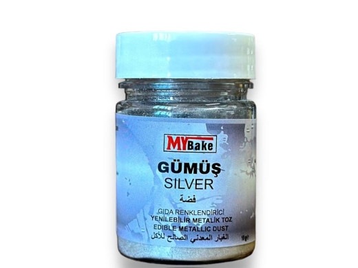 My Bake Sim Boya Glitter Powder Gümüş 10 gr