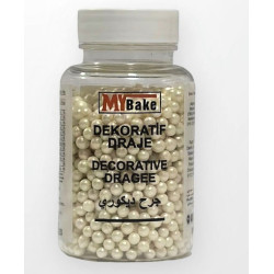My Bake Sedef Draje Yuvarlak 4 Mm 200 gr My Bake Sedef Draje Yuvarlak 4 Mm 200 gr