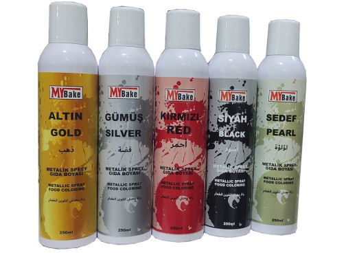 My Bake Sprey Boya Altın 250 ml