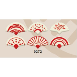 Gusto Dekor Yelpaze Kırmızı 9272 240 Adet Gusto Dekor Yelpaze Kırmızı 9272 240 Adet
