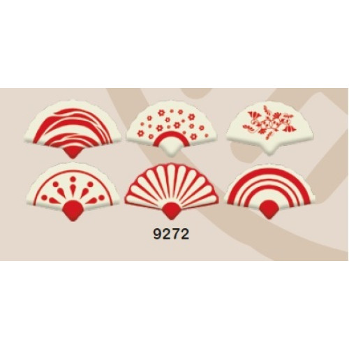 Gusto Dekor Yelpaze Kırmızı 9272 240 Adet