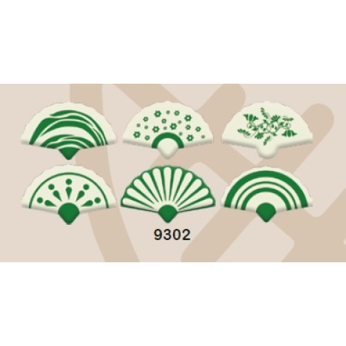 Gusto Dekor Yelpaze Yeşil 9302 240 Adet