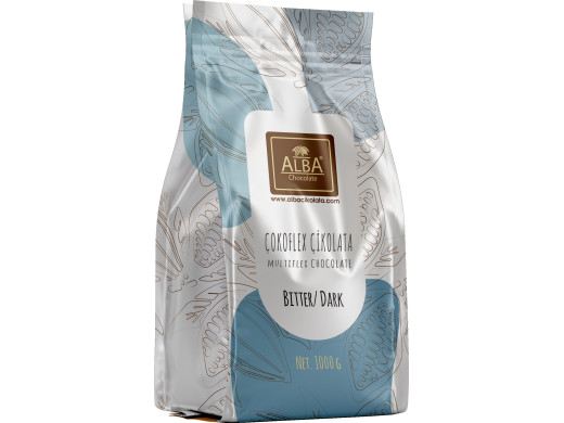 ALBACHOCOLATE - FLEKS BİTTER KOKOLİN [ 1000 g ]