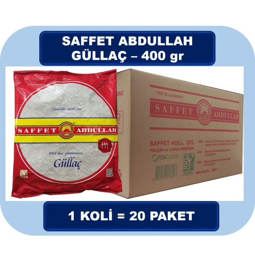 Saffet Abdullah Güllaç 400 gr