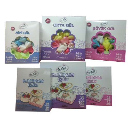 Gofret Gül Orta Boy