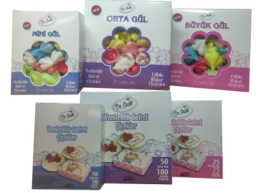 Gofret Gül Orta Boy