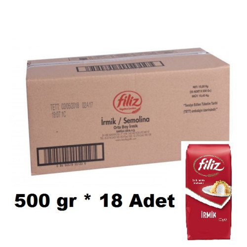 Filiz İrmik 500 g 18 Adet