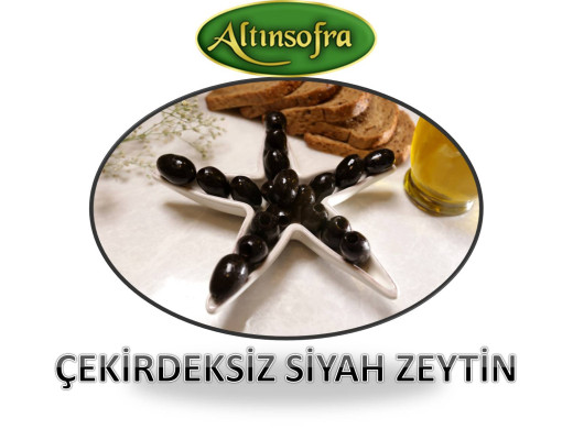 ÇEKİRDEKSİZ ZEYTİN - SİYAH [ 10 KG ]