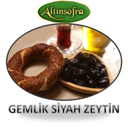 Gemlik Tip Siyah Yağlı Sele Zeytin 231-260 10 kg
