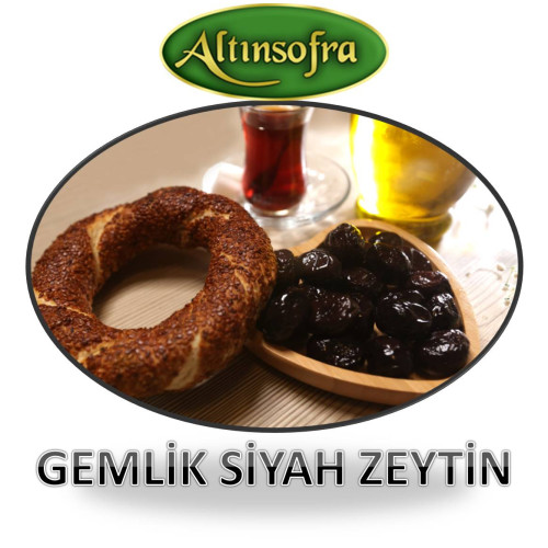 Gemlik Tip Siyah Yağlı Sele Zeytin 231-260 10 kg