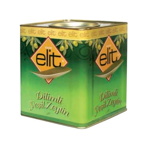 Elit Dilimli Zeytin Yeşil 8 kg