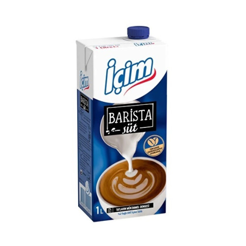 Barista Yağlı İçim Süt 1 lt 12 Adet