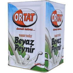 Ortat Y.Yağlı Beyaz Peynir Kültürlü 17 kg