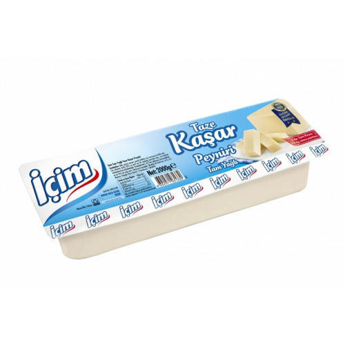 İçim Tam Yağlı Taze Kaşar Peyniri 2000 g