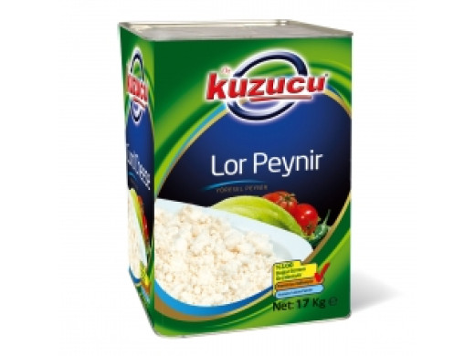 Kuzucu Lor Peyniri Teneke 17 kg