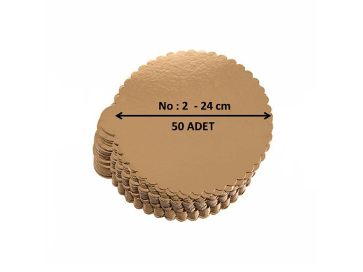Pasta Mendili Kalın 24 Cm 50 Adet No:2