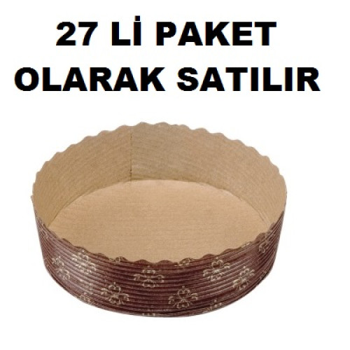 Yuvarlak Kek Kalıbı 155 55 Küçük 27 Li