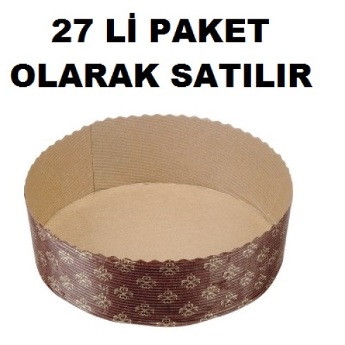 Yuvarlak Kek Kalıbı 170 55 Büyük 27 Li