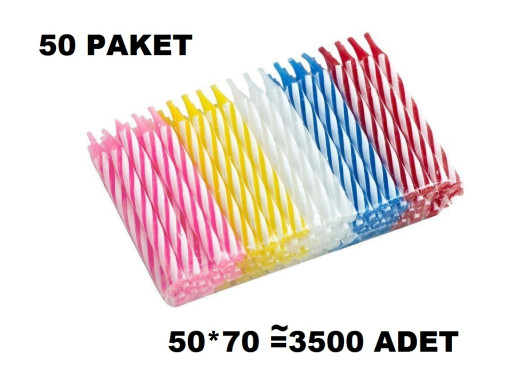 MUM [ 50 PAKET ] [ ~3500 ADET ] - YENİ AMBALAJ