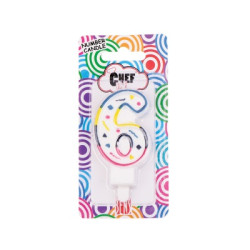 Rakamlı Mum 6 Yaş