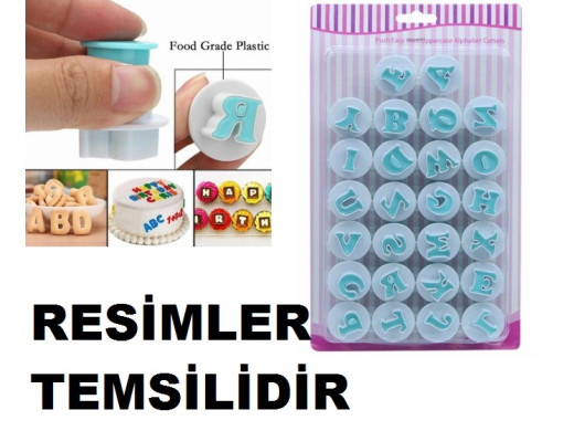 Plastik Kopat Mini Kalp 5 Li Set