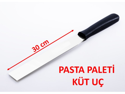 Creme Pasta Paleti Küt Uç 30 Cm