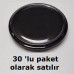 Siyah Kapak Magnolya Kavanozu İçin 30 Adet