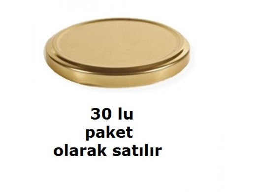 Sarı Kapak Magnolya Kavanozu İçin 30 Adet