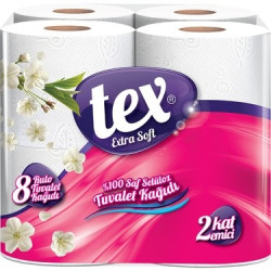 Tex Tuvalet Kağıdı 8 Li