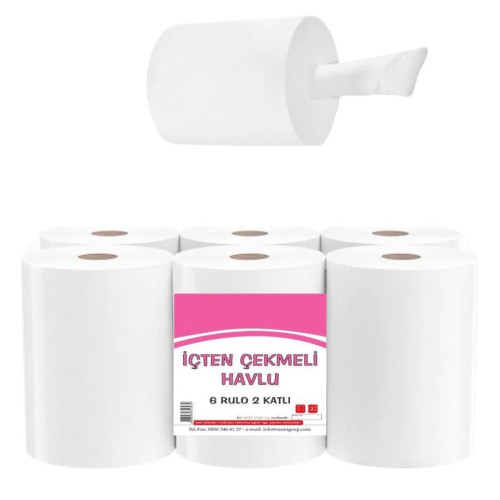 Fotoselli Havlu 6 Rulo
