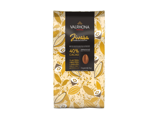 VALRHONA JIVARA 40% SÜTLÜ KUVERTÜR ÇİKOLATA [3 KG]
